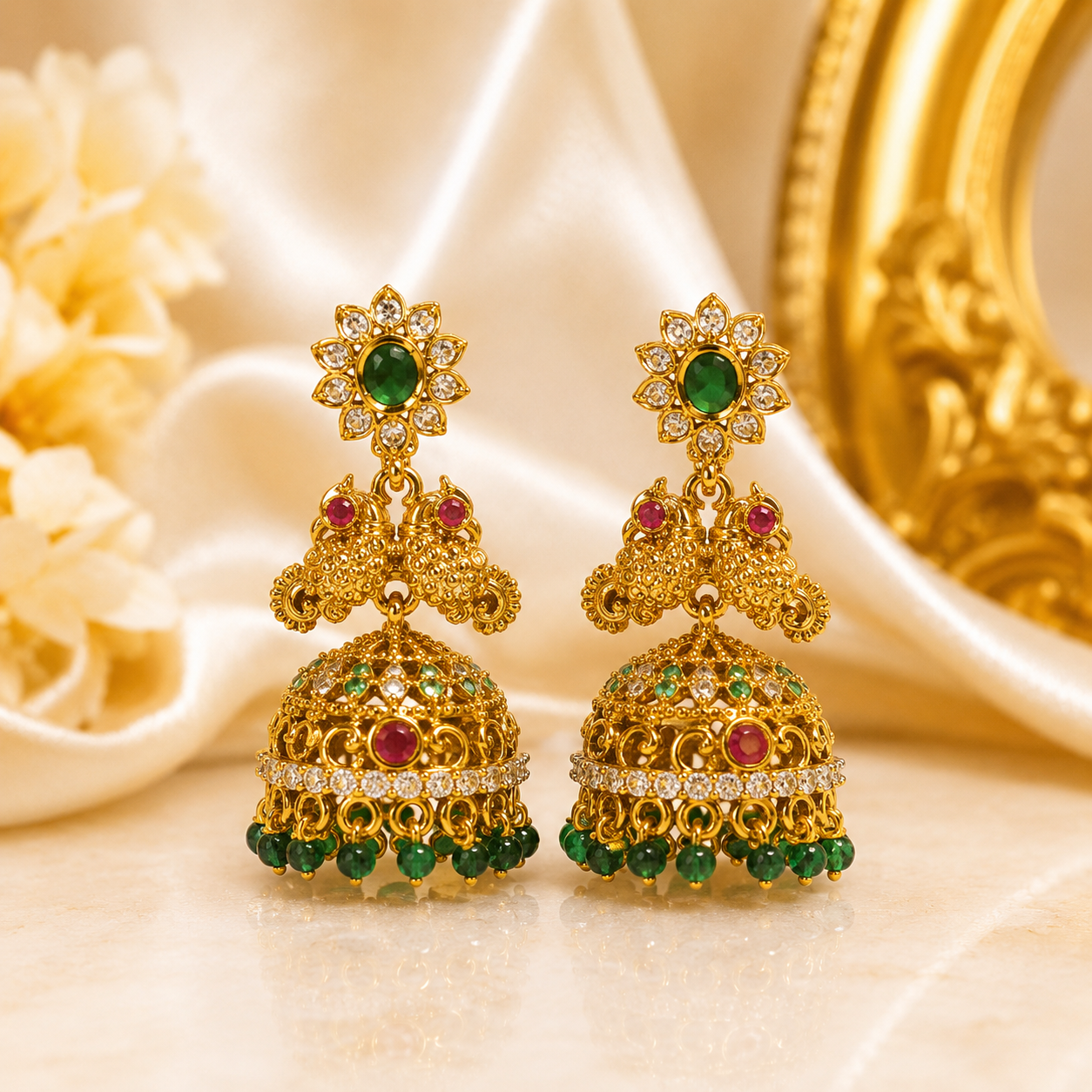 Meher Peacock Jumka