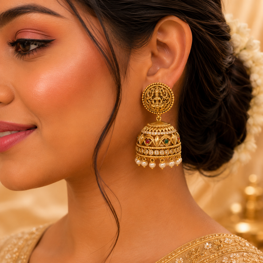 Lakshmi Big Round Jumka