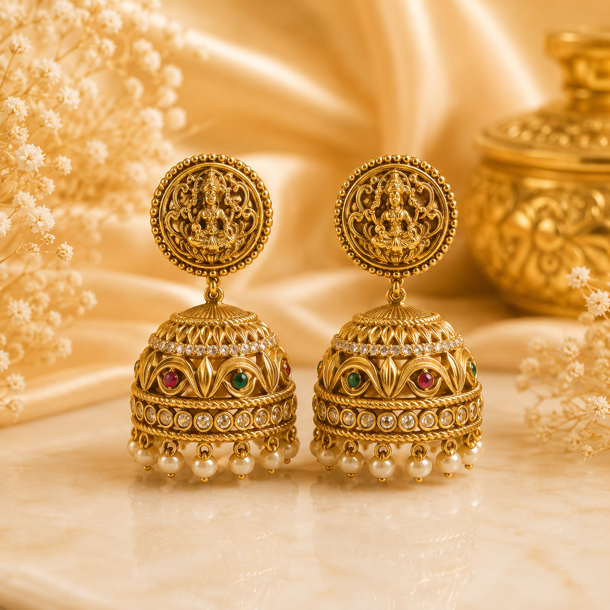 Lakshmi Big Round Jumka