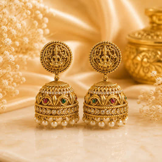 Lakshmi Big Round Jumka