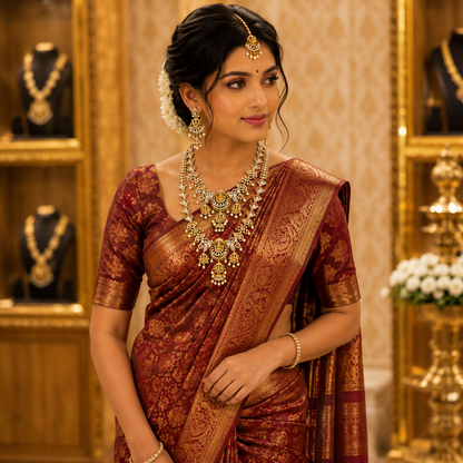 Lakshmi Stone Bridal Combo Set