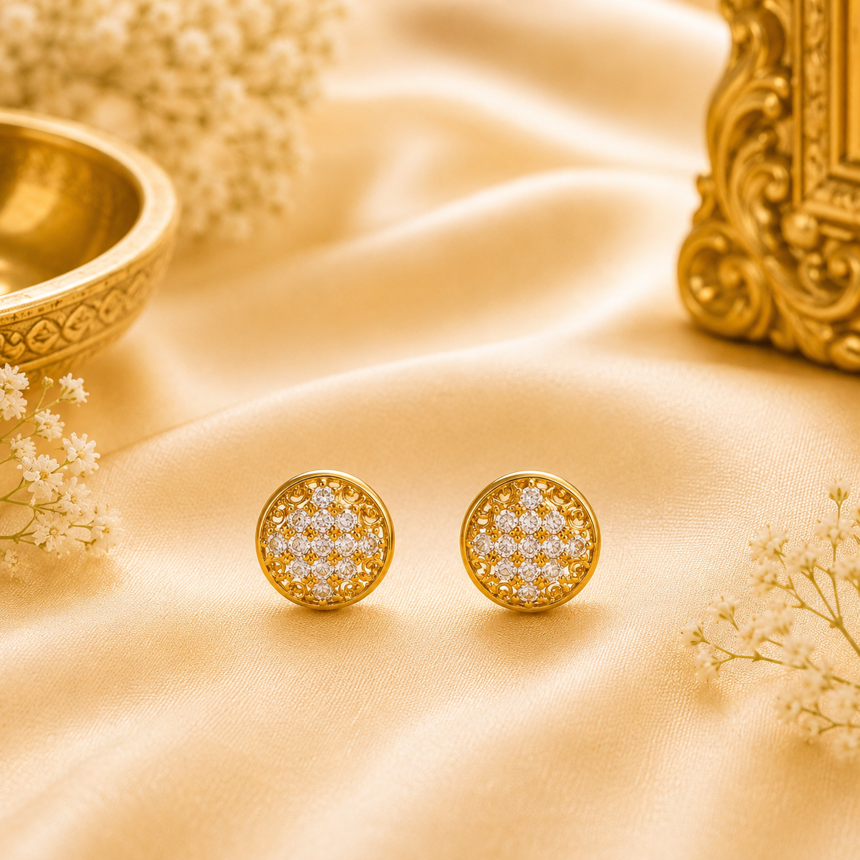 Diamond Replica Earrings