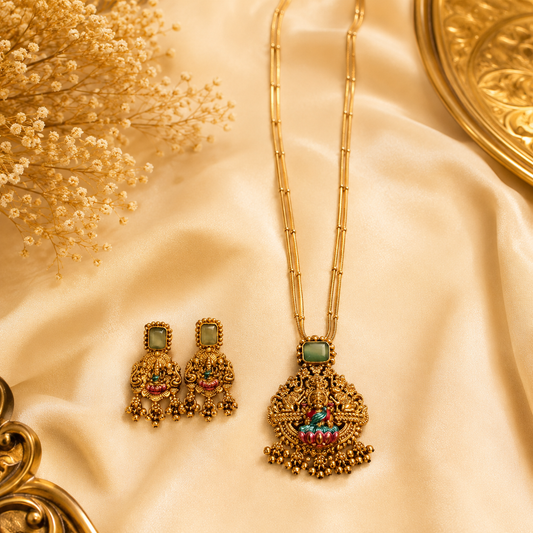 Lakshmi Ratna Pendant Chain