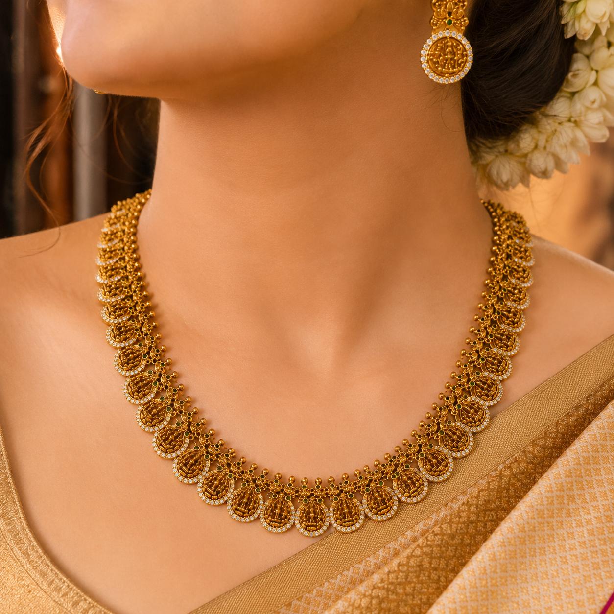 Lakshmi Aishwarya Stone Haram