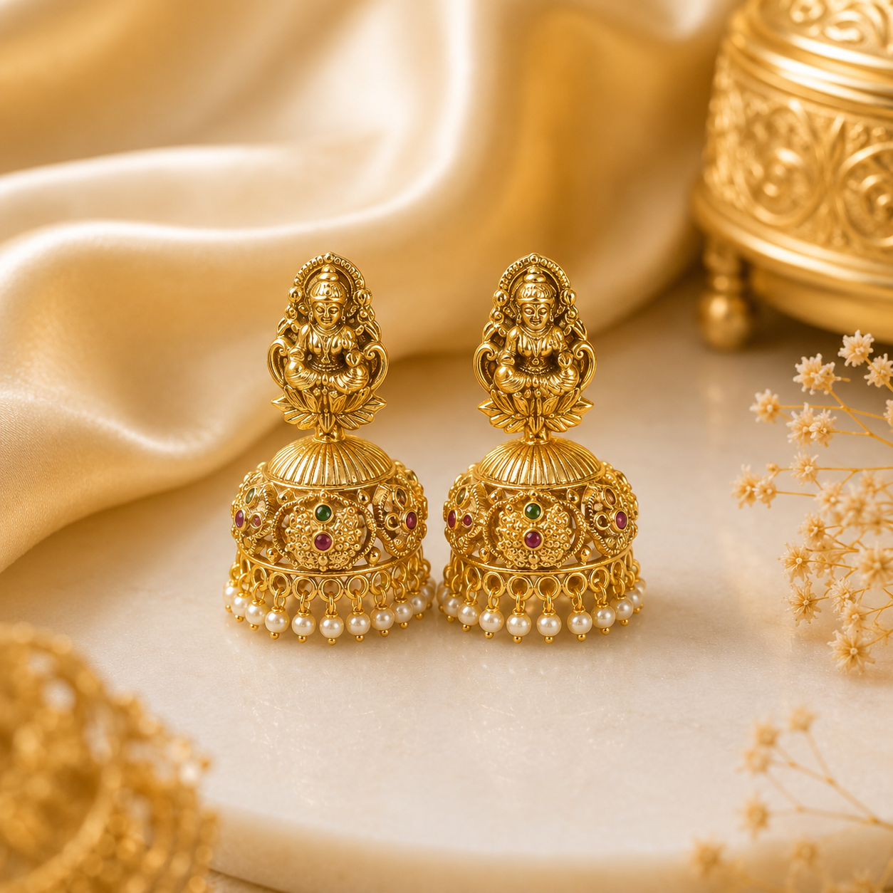 3D Lakshmi Jumka