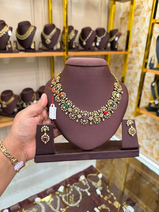 Navratna necklace