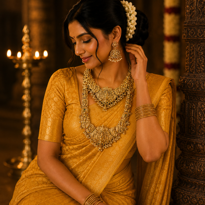 3D Bridal Lakshmi combo set