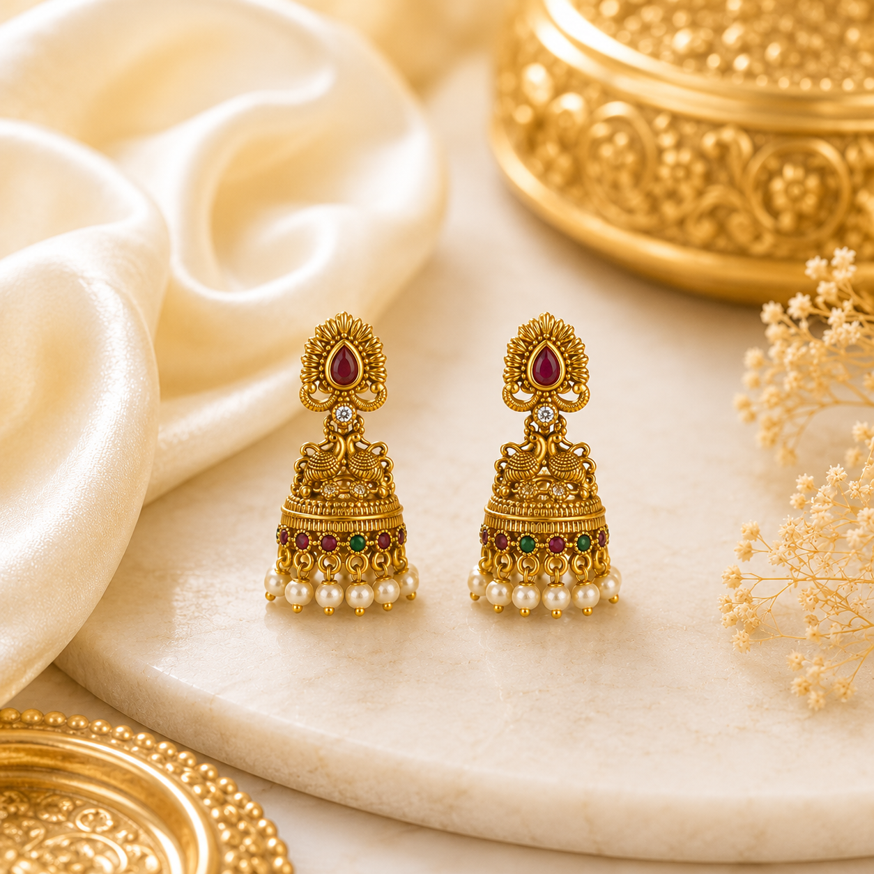 Small Thilagam Jumka
