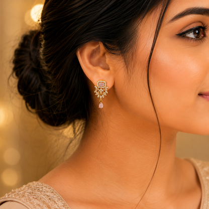 Pastel Pink Earrings