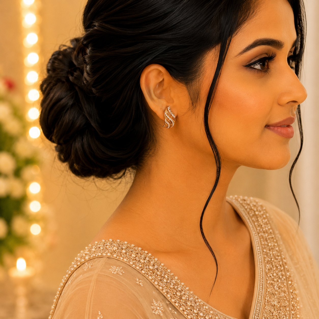 Elegant Stone Earrings