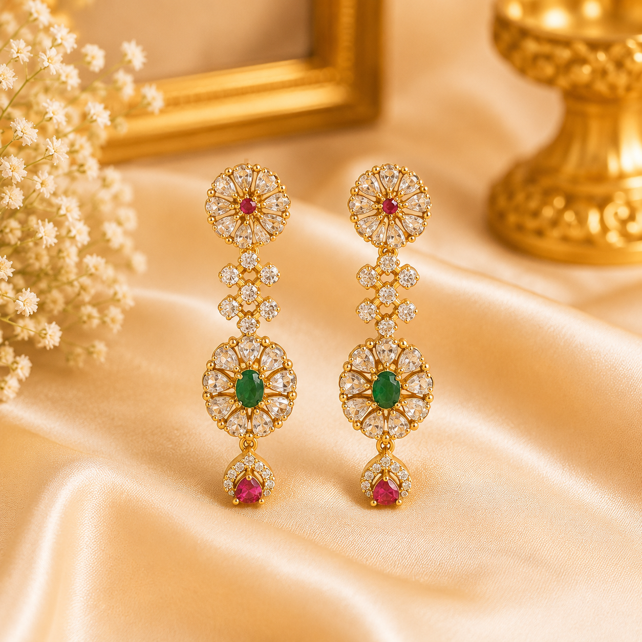 Diamond Replica Earrings
