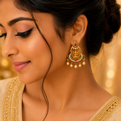 Lakshmi Mango Stone Stud